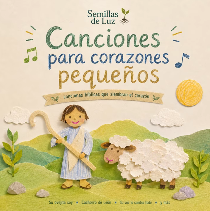 Portada del disco Canciones para corazones pequeños
