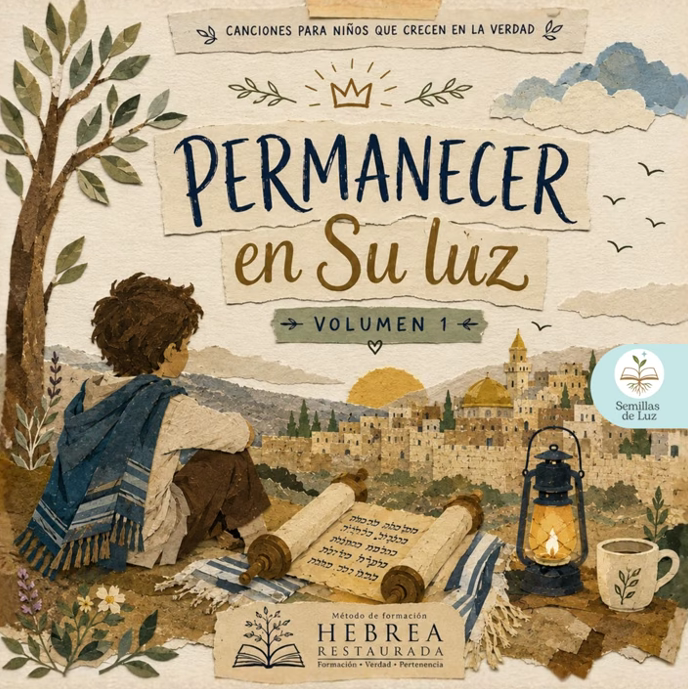 Portada del disco Permanecer en Su luz · Volumen 1