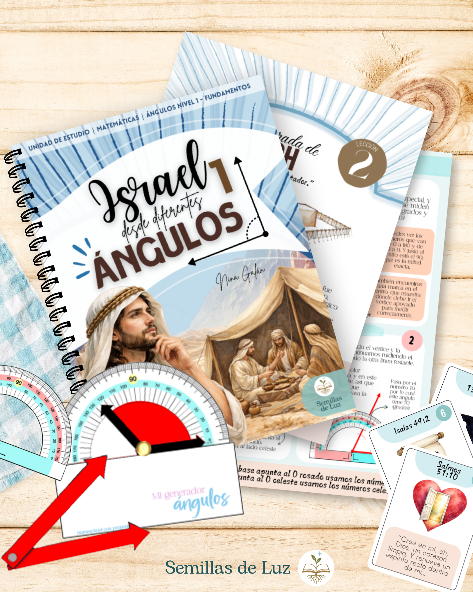 Presentación del material Israel desde diferentes ángulos · Nivel 1