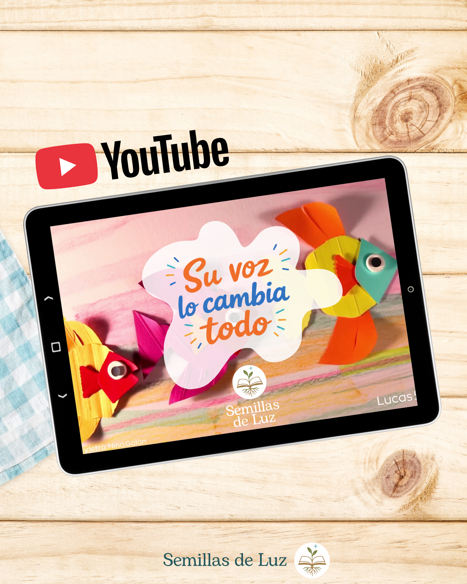 Presentación del material Su voz lo cambia todo · Canción